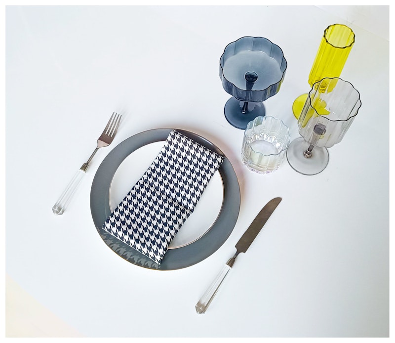 Сет тарелок ПИНТОН Шерый Сёпот С и М