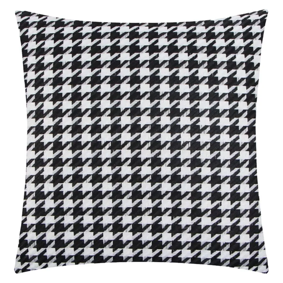 Чехол на подушку Гусиная лапка - Фото миниатюра 1