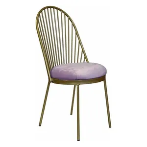 Стул Ле Солей, велюр, пыльно-сиреневый