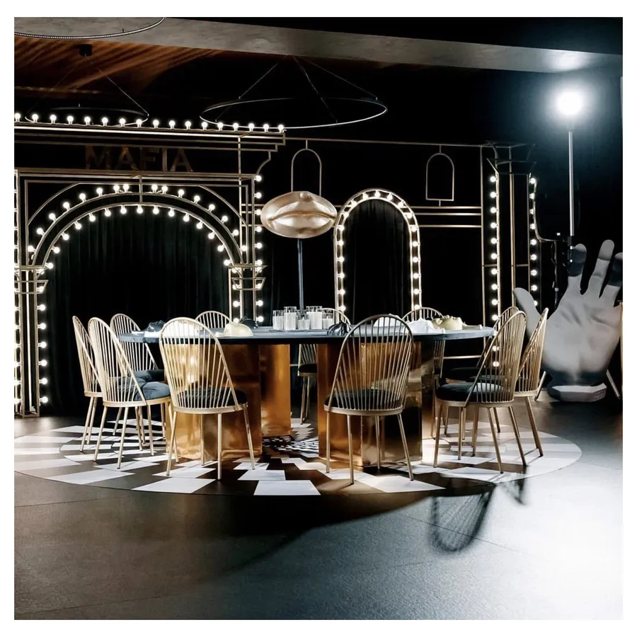 Стул Ле Солей, велюр, черный - Фото миниатюра 3