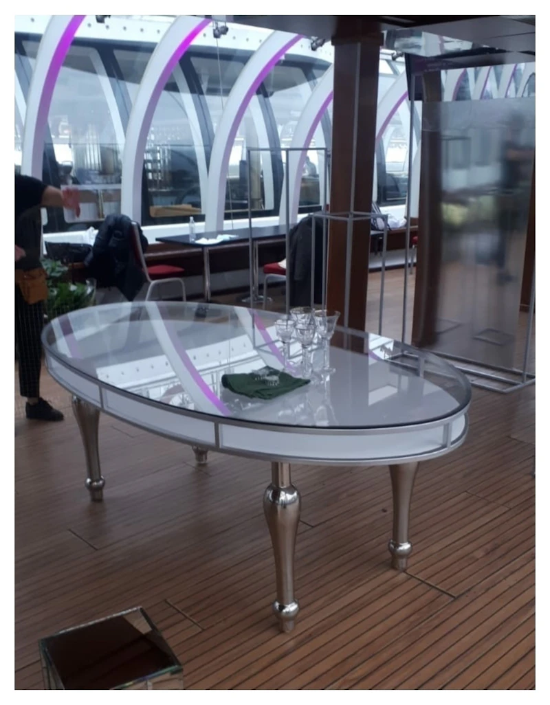 Стол- президиум Аполло Барокко, серебро