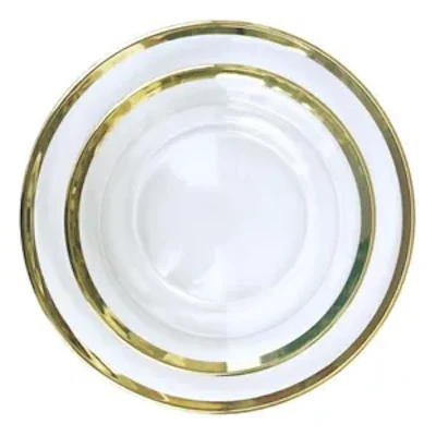 Сет порционных тарелок Париж Золото С и М