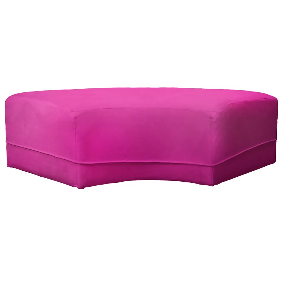 Пуф Кручу-верчу Змейка Вогнутый Манящая фуксия - Фото миниатюра 1