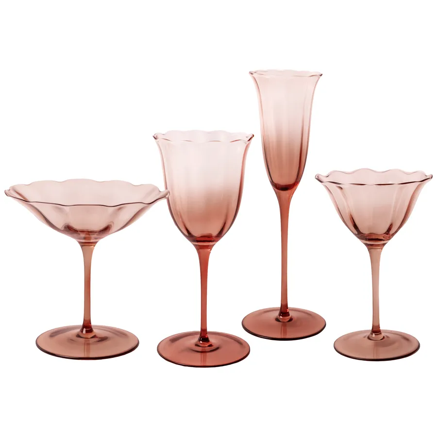 Сет бокалов Блуми Остеоспермум - Фото миниатюра 1