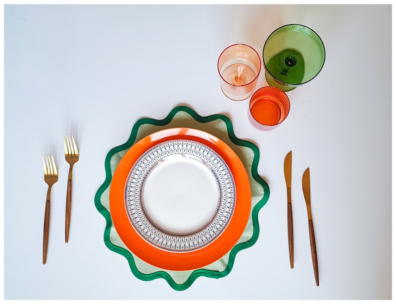 Тарелка ПИНТОН Фыквенный Треш  М