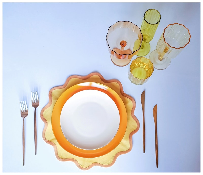 Тарелка ПИНТОН Цимонная Ледра М