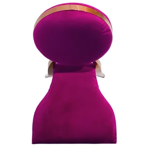 Стул Вашингтон Золото, велюр фуксия - Фото 2