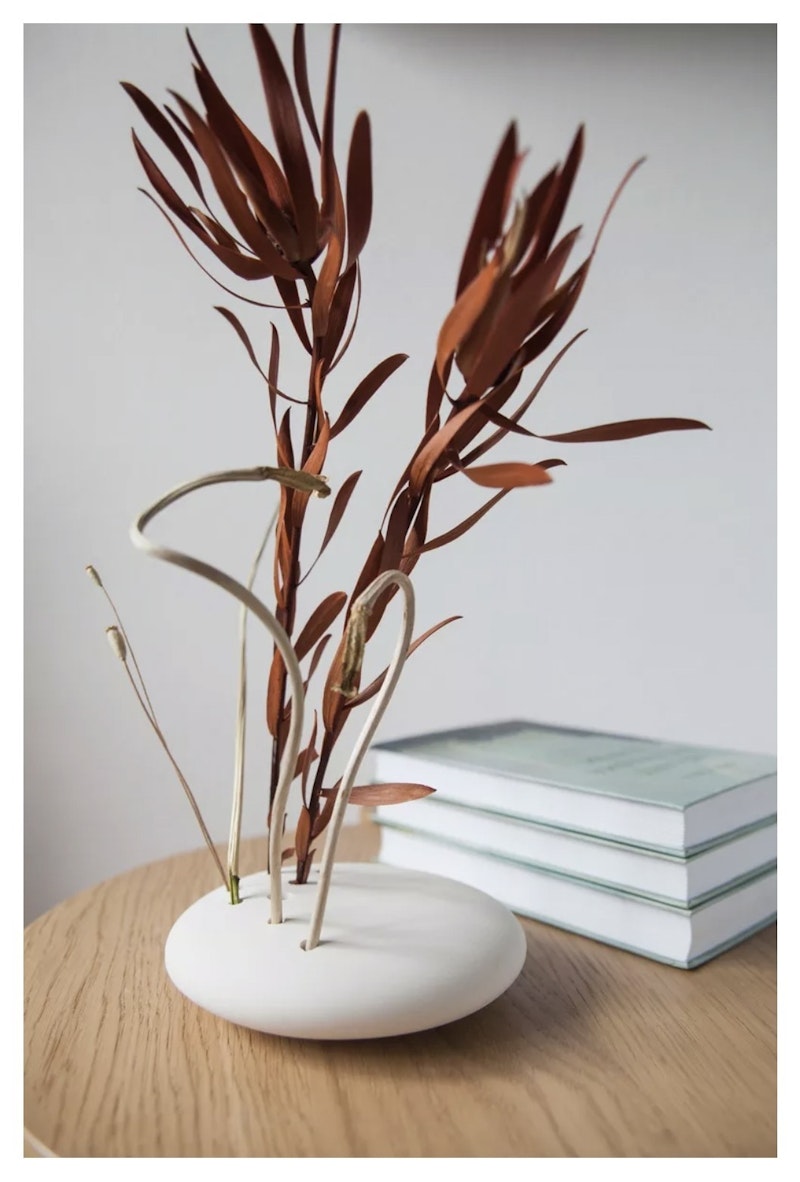 Ваза для монокомпозиций и свечей Поли Шайба