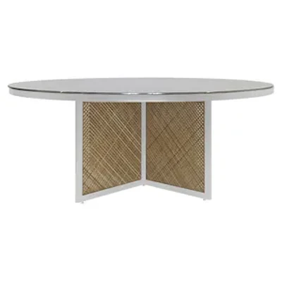 Cтол Корнерс Конфесса круглый, зеркало+перекрас металла в любой цвет - изображение 3