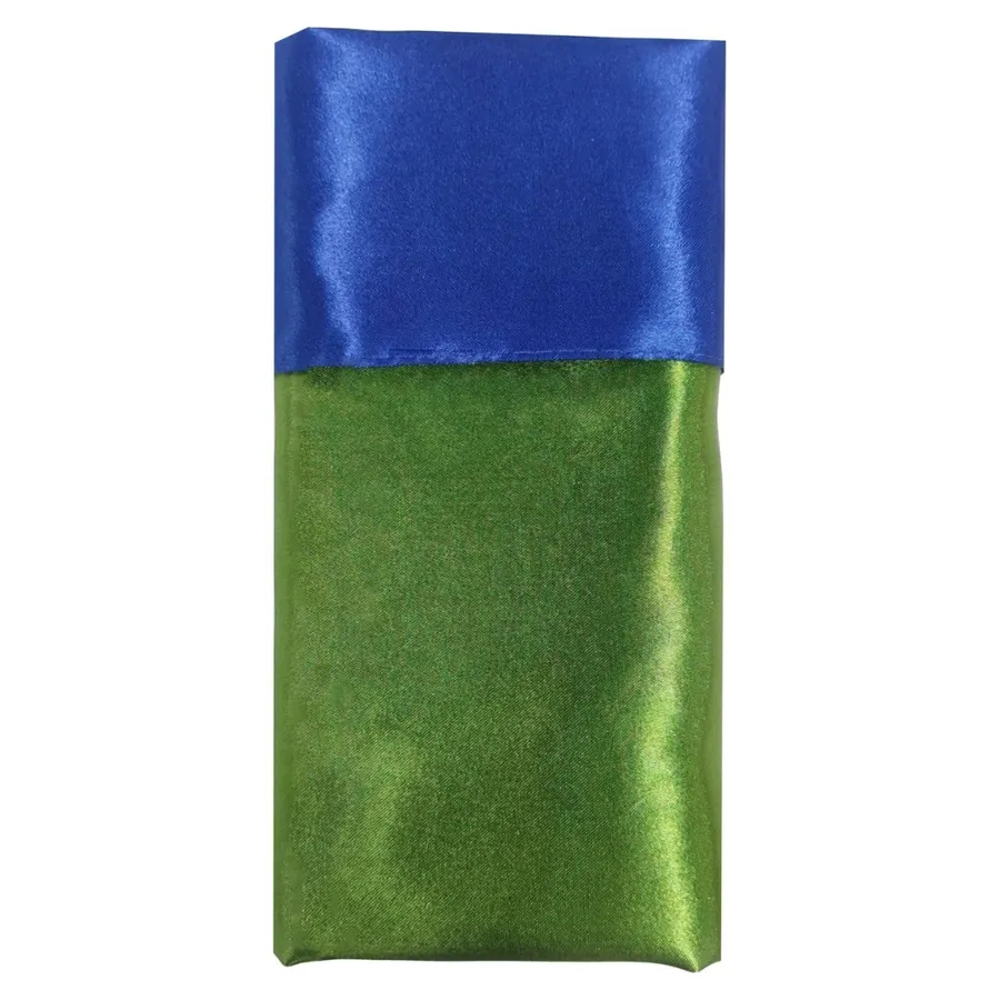 Салфетка двухсторонняя Кручу-верчу, Буги-Вуги, сине-зеленая - Фото миниатюра 2