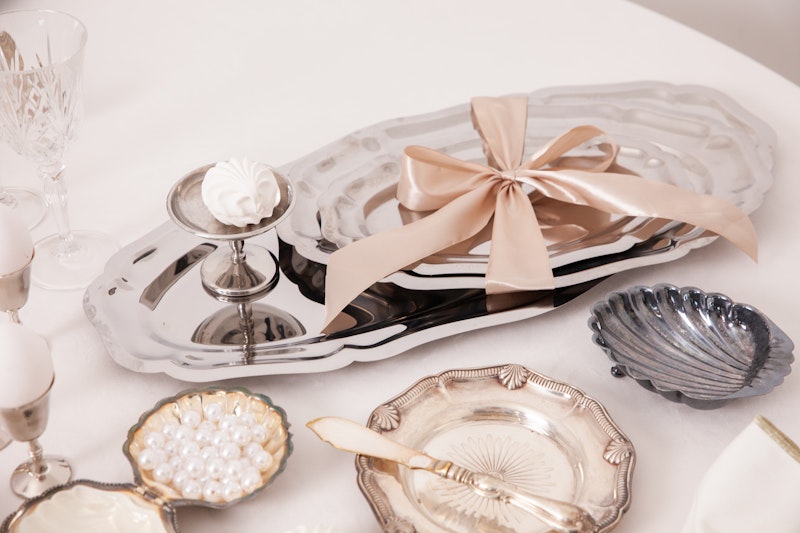 Сервировочный поднос Вейви ХЛ, Не Все Золото