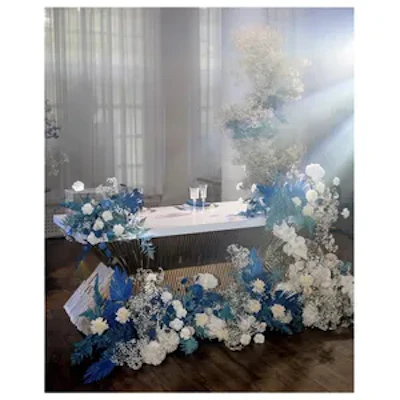 Стол-президиум Песочные Часы (золото/серебро/медь) - изображение 6