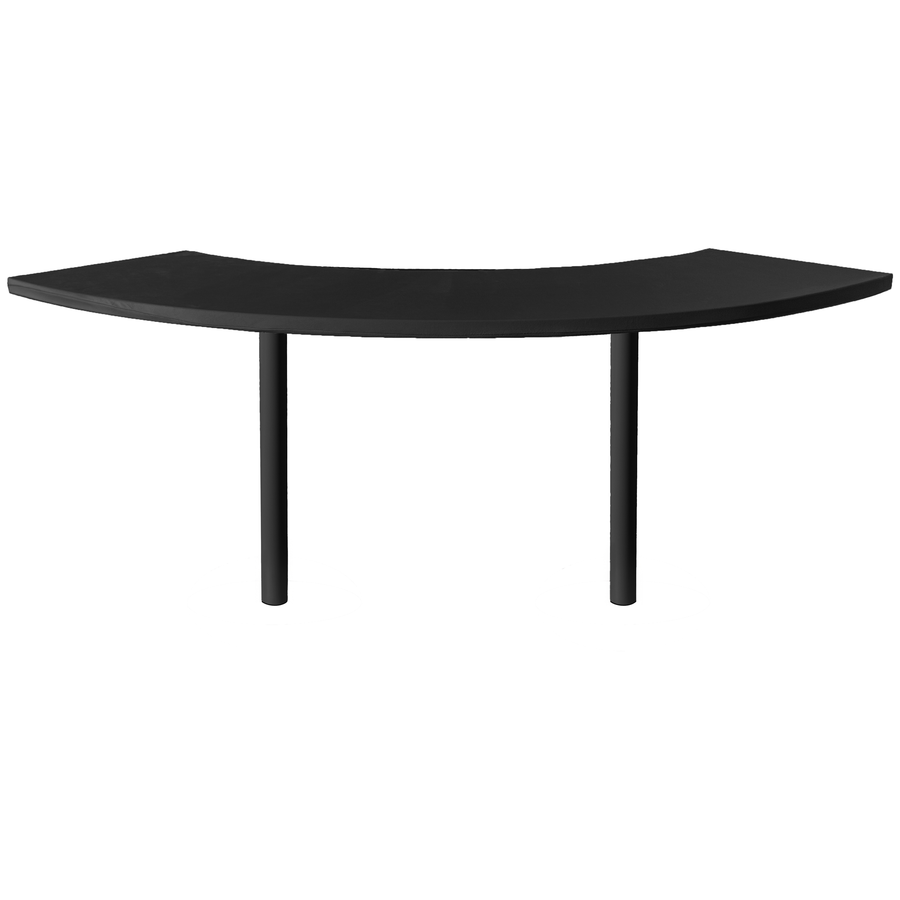 Стол коктейльный Твист Змейка М, Лакричный леденец + Черная ночь (телескопические ноги) - Фото миниатюра 4