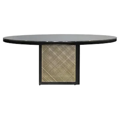 Cтол Корнерс Конфесса круглый, зеркало+перекрас металла в любой цвет - изображение 5