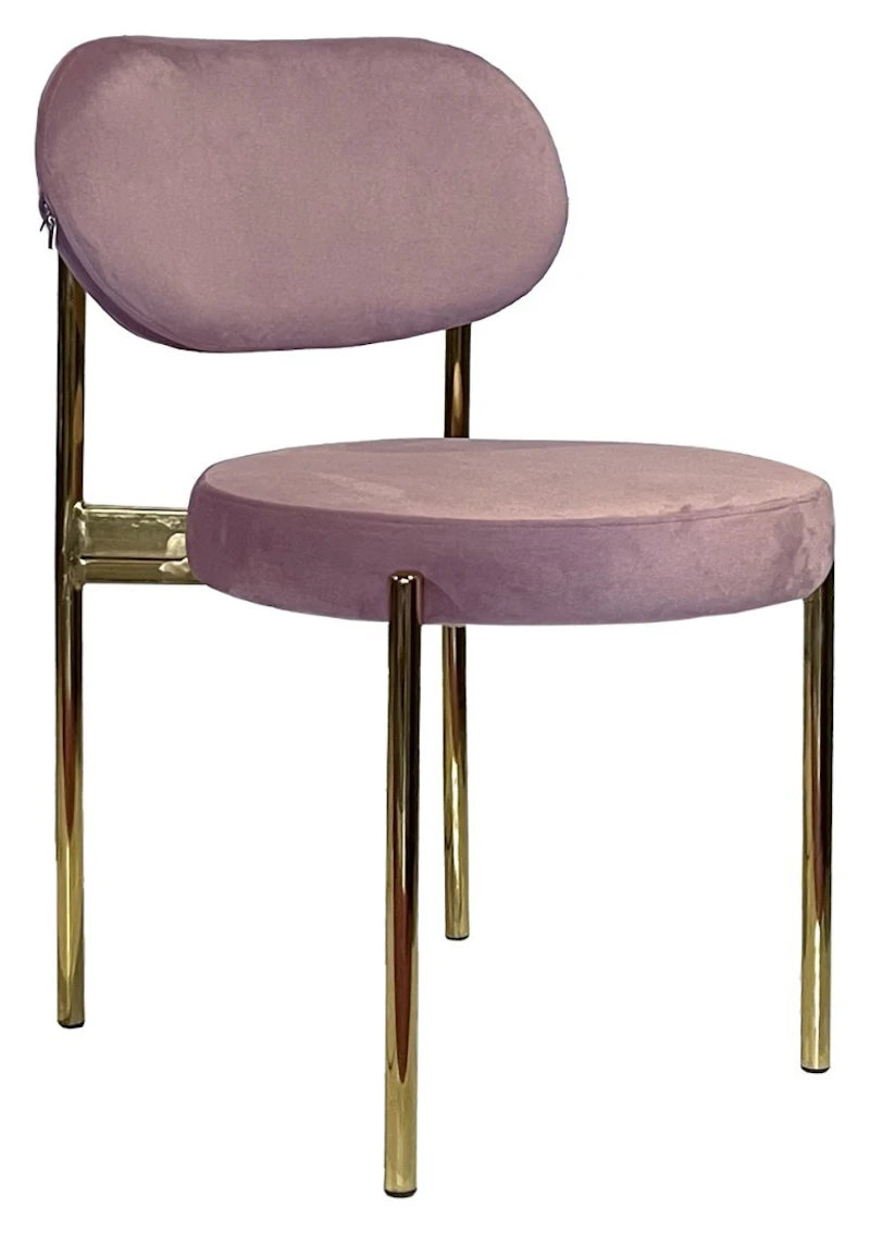 Стул Модерн Золото, Розовая помада