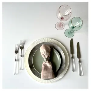 Кольцо для салфетки Косичка Серебро - Фото 5