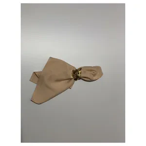 Салфетка бежевая, полиэстер - Фото 2