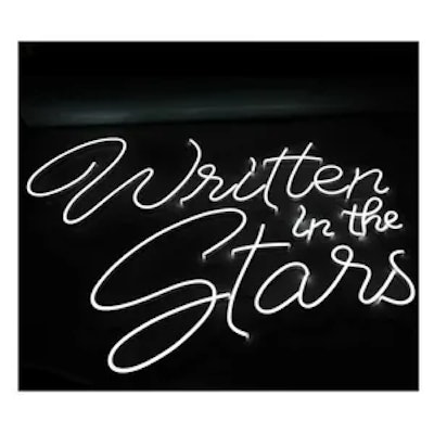 Неоновая надпись "Риттен ин зе старз" - изображение 2