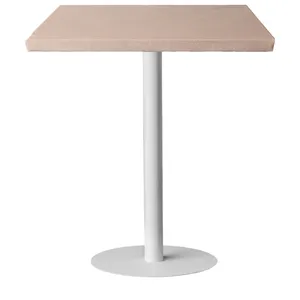 Стол коктейльный Твист Прямоугольный С, Рафаэлло + Кремовый бисквит (телескопические ноги) - изображение 3