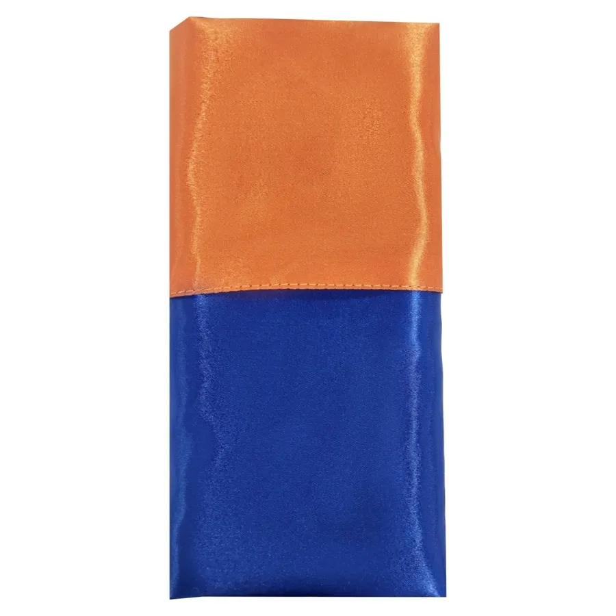 Салфетка двухсторонняя Кручу-верчу, Где уж нам!, сине-оранжевая - Фото миниатюра 2