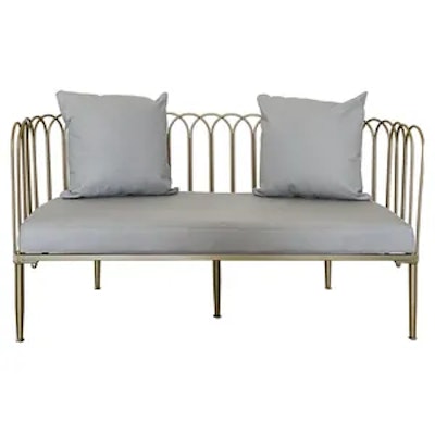 Диван Сквош М База (серый)