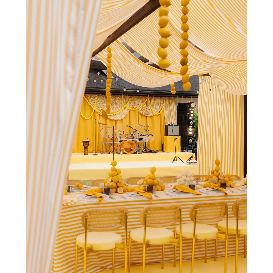 Стул Модерн Золото, Натуральный ротанг + Желтая субмарина - Фото миниатюра 8