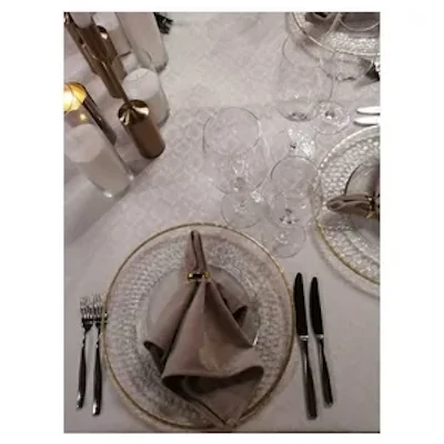 Салфетка  велюр, бежевая - изображение 5