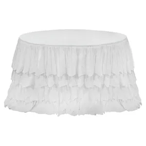 Скатерть с рюшами для столика для торта (ПОД ЗАКАЗ) - Фото 3