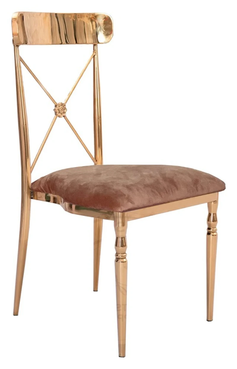 Стул Адлер, велюр, пыльная роза