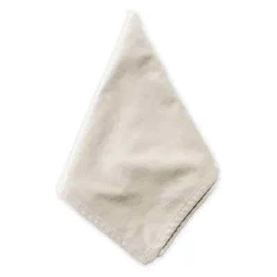 Салфетка велюр, кремовый бисквит