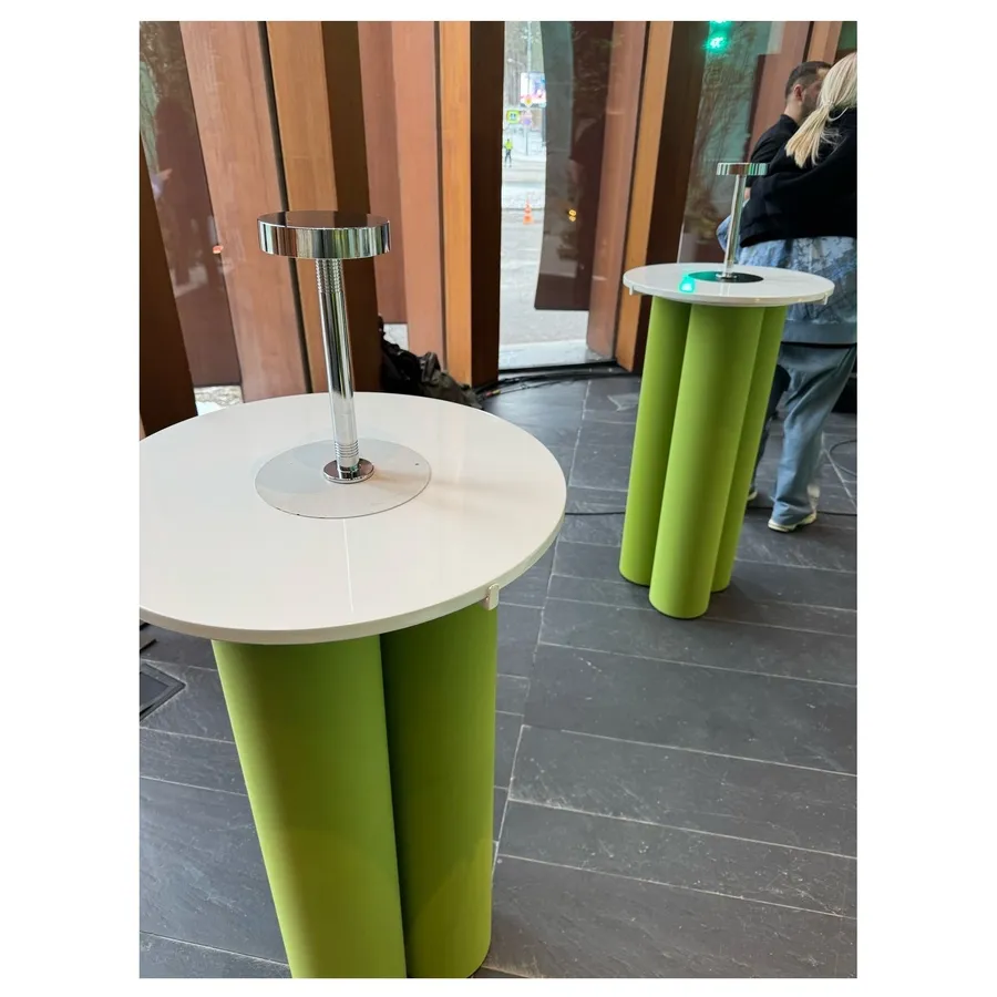 Коктейльный стол Сквош бифлекс, зеленый - Фото миниатюра 3