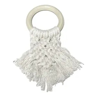 Кольцо для салфетки плетеное Макраме