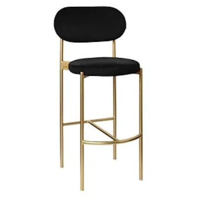 Стул барный Модерн Комфи Черная ночь  (любой цвет каркаса)