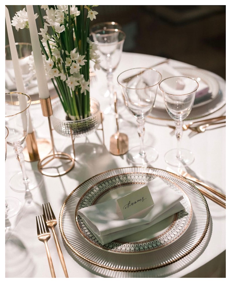 Тарелка Паттерн Черный М