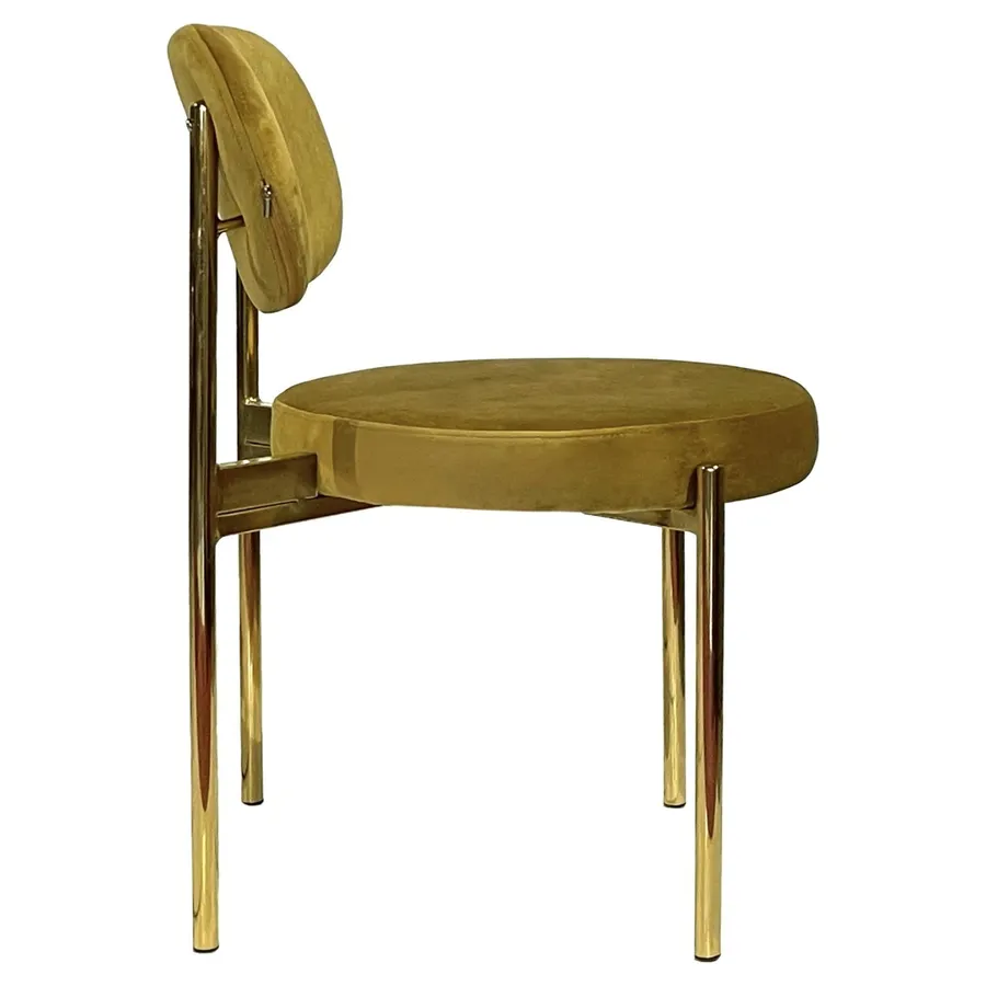 Стул Модерн Золото, Золотая охра - Фото миниатюра 3