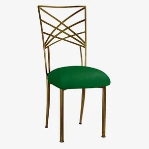 Подушка на стул Хамелеон изумрудная велюр