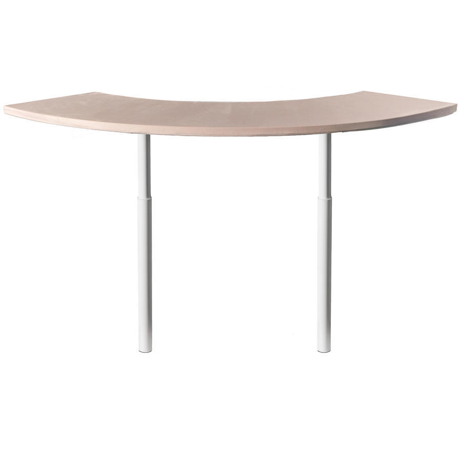 Стол коктейльный Твист Змейка М, Рафаэлло + Кремовый бисквит  (телескопические ноги) - Фото миниатюра 2