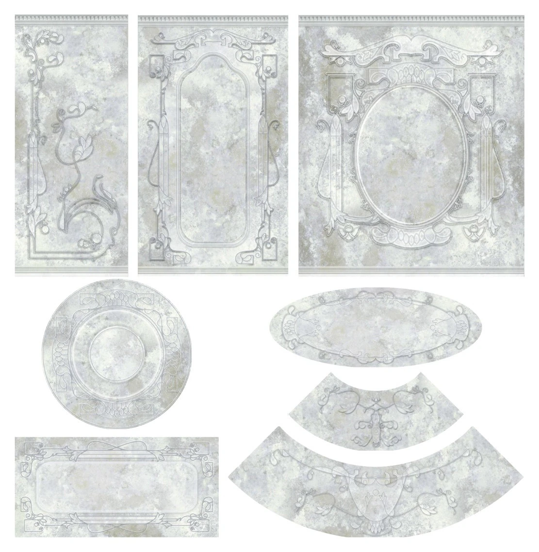 Дизайн-сет Состаренное зеркало (Дизайн Софи Боксер)