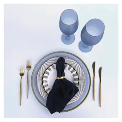 Бокал Лоллипоп Голубика С матовый - изображение 2