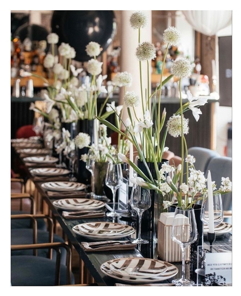 Сет порционных тарелок Крисс Кросс