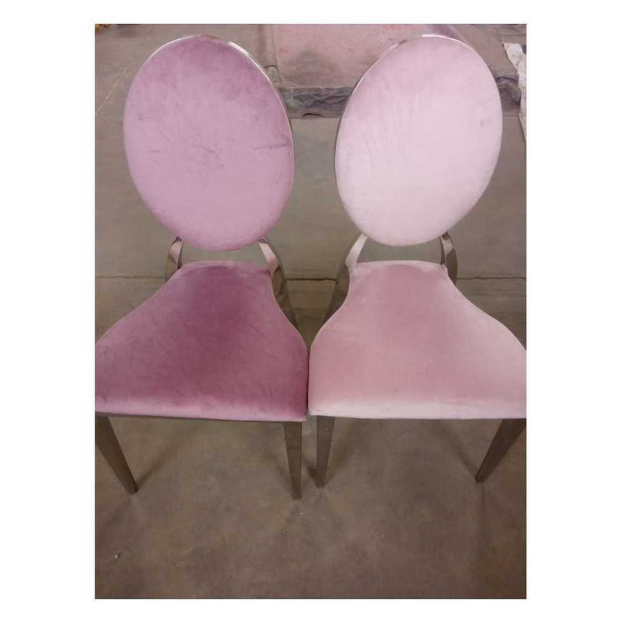 Стул Вашингтон Золото, велюр, пыльно-сиреневый - Фото миниатюра 3