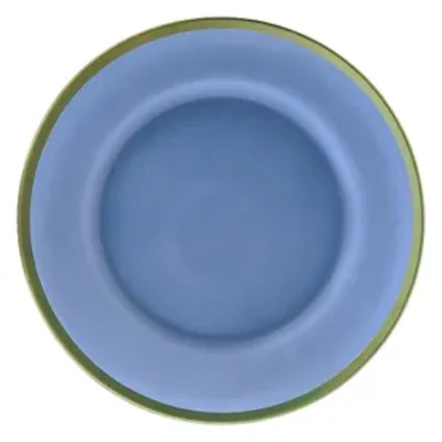 Сервировочная тарелка Лоллипоп Голубика матовая