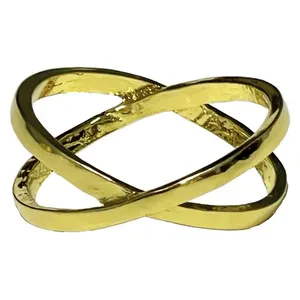 Кольцо для салфетки Сатурн Золото - Фото 1