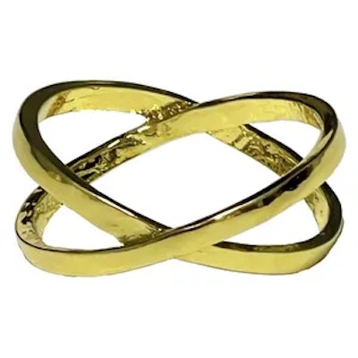 Кольцо для салфетки Сатурн Золото
