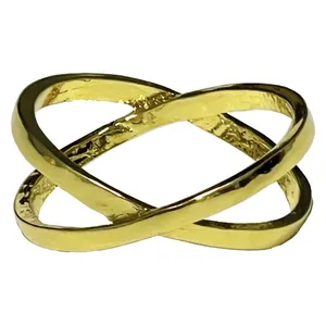 Кольцо для салфетки Сатурн Золото - Фото 1