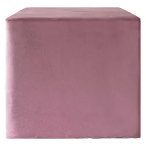 Пуф квадратный Точка, велюр, Куколка - Фото 2