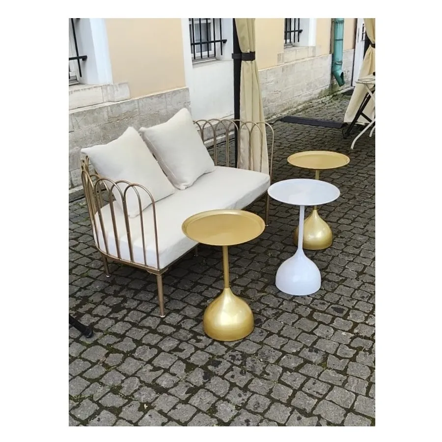 Столик журнальный Марокко Золото Л - Фото миниатюра 4