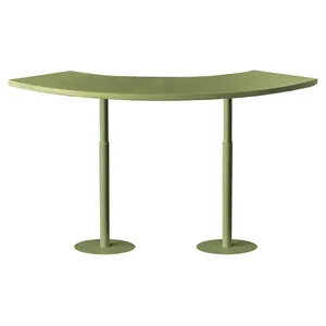 Стол коктейльный Твист Змейка М, Фисташковое пралине + мачта (телескопические ноги) - изображение 5