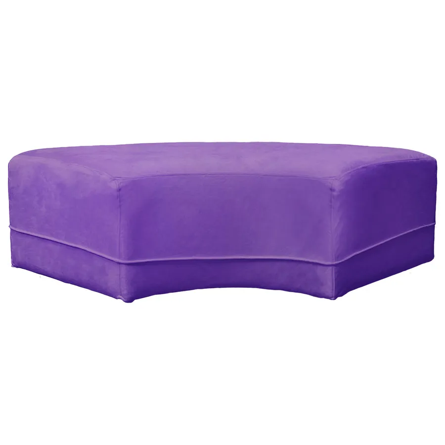 Пуф Кручу-верчу Змейка Вогнутый Таинственный фиолетовый - Фото миниатюра 1