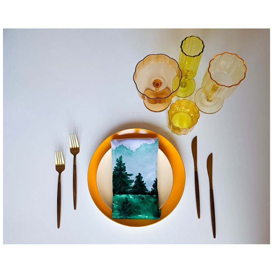 Сет тарелок ПИНТОН Нерсиковый Пектар С и М - Фото миниатюра 4